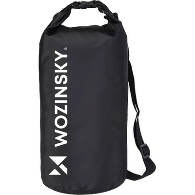 Wozinsky Водонепромокаема чанта с презрамка за мобилни устройства - Wozinsky WWK-20 Waterproof Bag For Sup Kayak 20L (черен) (10 литра) (WWK-20)