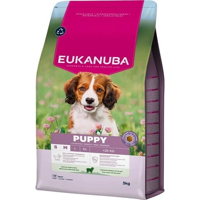 Eukanuba Puppy Small Medium Breeds Lamb Rice 3 kg
