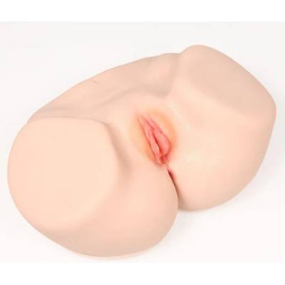 KOKOS Двуслоен мастурбатор с два отвора Kokos Onahole Vanilla