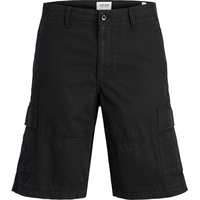 Jack and Jones Мъжки къси панталони Jack and Jones Mateo Cargo Shorts Mens - Black