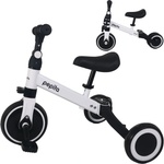 Pepita Foxy 3в1 Convertible Jogging Bike с подвижни педали и регулируеми колела - бяло-черно (TIANXING-SL-08-white-black)