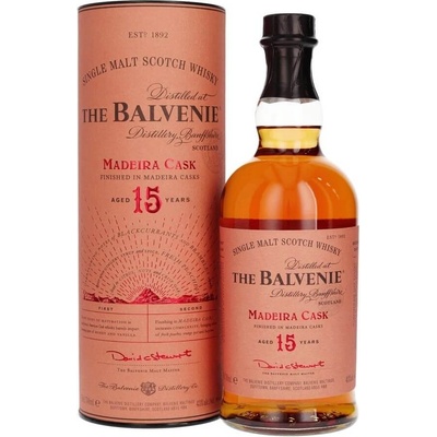 THE BALVENIE 15 YO Madeira Cask - малцово шотландско уиски 700ml