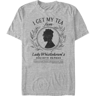 ZOOT. Fan Сива мъжка тениска на Netflix Whistledown Tea ZOOT. Fan | Siv | МЪЖЕ | S