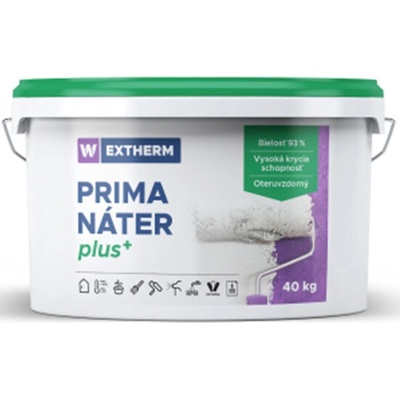 WOODCOTE privátna značka EXTHERM Prima náter Plus, 12 kg