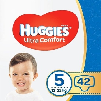 Huggies Ultra Comfort Jumbo 5 12-22 kg 42 ks