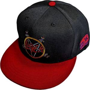 Slayer Hell Awaits Шапка с козирка Red & Black UNI (SLAYSBCAP05RB)