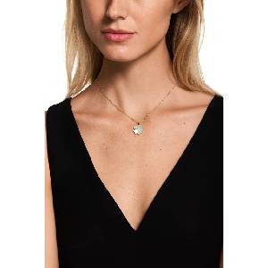 Emporio Armani колие с висулка дамско месингово седефно Sentimental (EGS3347710)