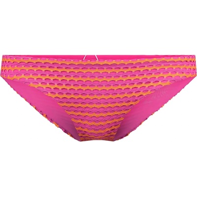 Seafolly Дамско бикини долнище Seafolly Women's Mesh Effect Hipster Pant Bikini bottom - Hot Pink - размер 32 (EU) (150-4260-0411)