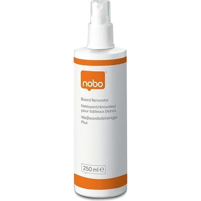 Čisticí sprej Nobo na popisovací tabule Renovator 250 ml