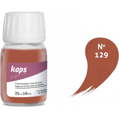 Kaps super color renovačná farba 25 ml Svetlo hnedá