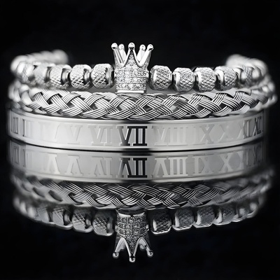 HARAHU Гривни ja-34395 - Сребърна kp34395 (ja-34395)