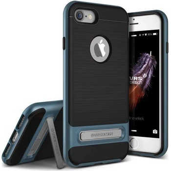 VRS Design High Pro Shield Case - висок клас хибриден удароустойчив кейс за iPhone 8, iPhone 7 (черен-син)