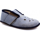 Pegres barefoot papuče BF03 modrá