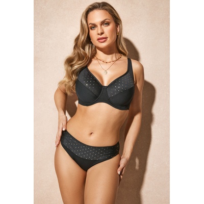 Astratex Бански костюм от две части Borneo Glitter Black II (PV02_M201_sada)