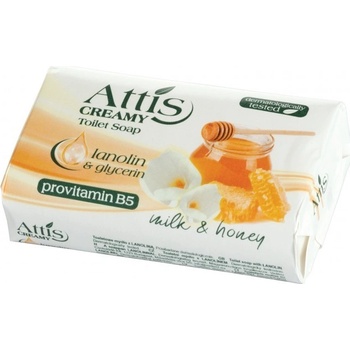 Gold drop Attis mydlo Milk & Honey 100 g