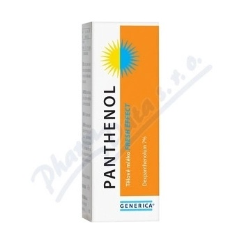 Generica Panthenol telové mlieko fresh effect 150 ml