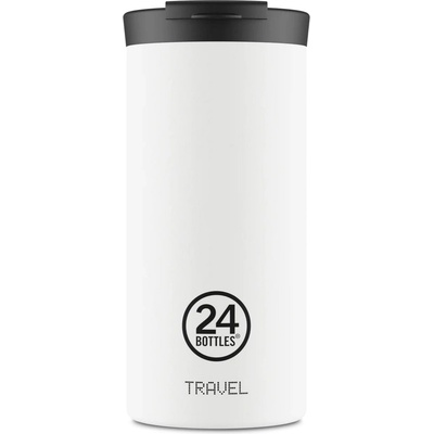 24 Bottles Termohrnek Travel Tumbler Ice White Stone 600 ml