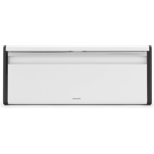 Brabantia Контейнер за хлебчета Brabantia правоъгълен бял в черна рамка (236785)