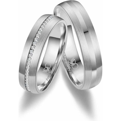 Snubní prsteny z chirurgické oceli ES 25
