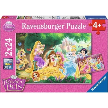 Ravensburger Disney Nejlepší přátelé princezen 2 x 24 dílků