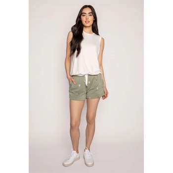 PJ Salvage Flannel Short - Hellgrün
