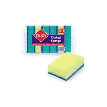 Гъба домакинска без канал 5+1бр enjoy (hssf385)