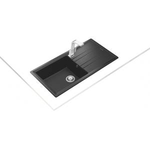 Teka Stone 60 L-TG ТЪМНОСИВА Гранитна мивка, обръщаема, за шкаф 60 см (М.1020.ТС) Мивка за вграждане