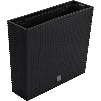 Prosperplast Obdĺžnikový kvetináč sivý plast 44 l 58x18x50 cm