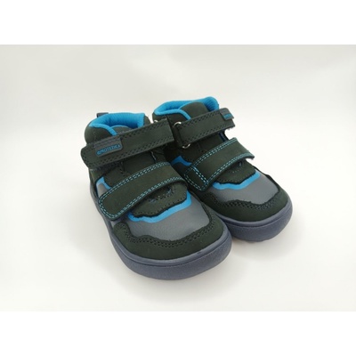 Protetika Chlapčenská celoročná obuv Barefoot HARDY DENIM tmavomodrá