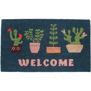 Rex London Изтривалка от кокосови влакна 73x43 cm Welcome Plants - Rex London (31602)