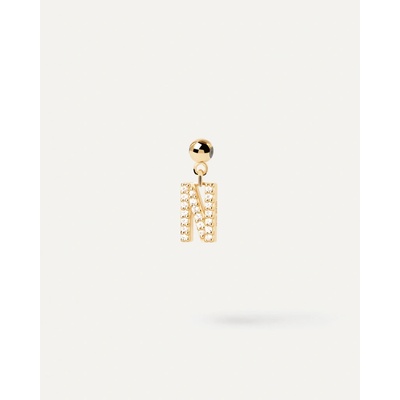 PDPaola Pozlacený přívěsek "N" Charms CH01 063 U