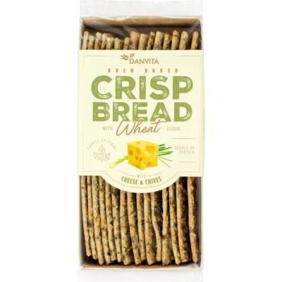 Danvita Krehké pšeničné plátky so syrom a cesnakom 130 g