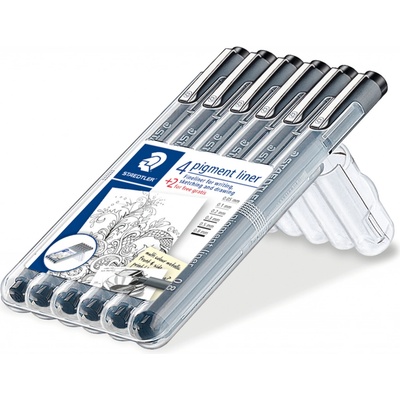 Staedtler 308 černý 6 ks
