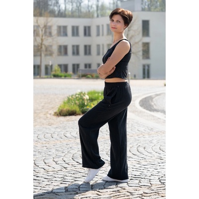 Oriclo Dámské mušelínové kalhoty Daisy NatureCare