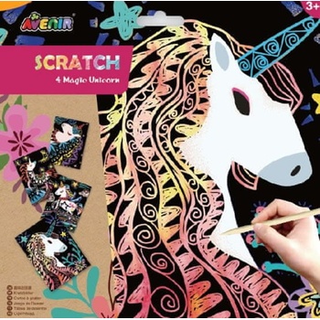 Avenir Škrabací obrázky Jednorožci