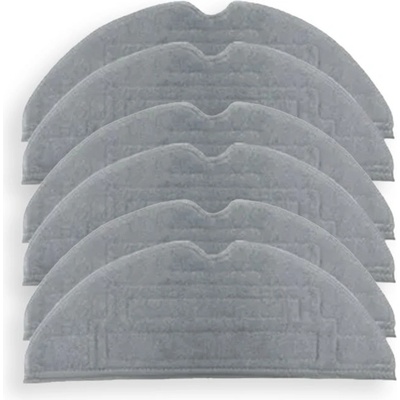 Mobilly резервни мопове за Roborock s8 s8+ s8 Pro Ultra, 6 бр (s8+ mops 6 pc)