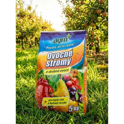 Agro hnojivo pro ovocné stromy a drobné ovoce 5 kg
