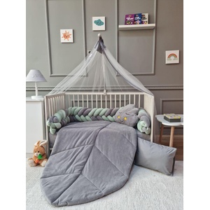 Babyhome Луксозен бебешки комплект кадифе (85213)