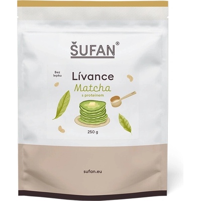Šufan Lívance Matcha s proteinem 250 g