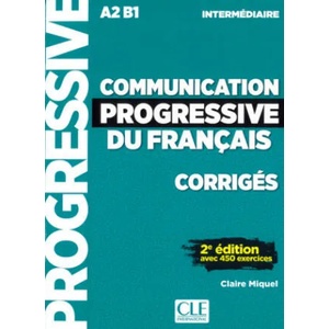 Communication progressive du français, Niveau intermédiaire, Corrigés + mp3-CD + Online (2018)