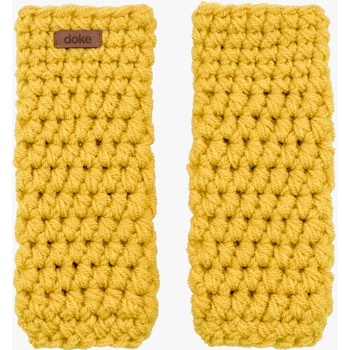 Doke háčkované návleky Gold