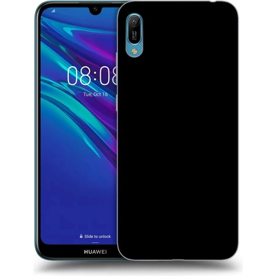Picasee silikónový čierny obal pre Huawei Y6 2019 - Picasee - new logo - black