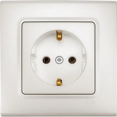 Panasonic КОНТАКТ ШУКО VIKO LIn Life 90403008 ПЕРЛЕН (90403008)