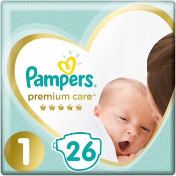 Pampers Premium Care 1 26 ks