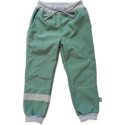Pinkie Softshellové kalhoty Green Grey