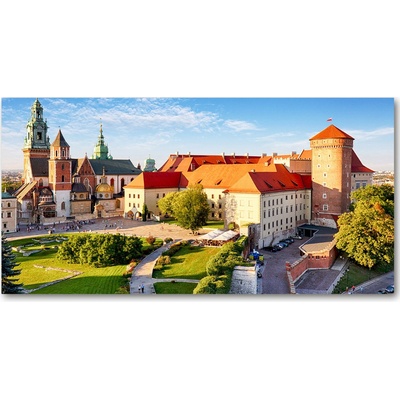 Fotoobraz na skle Krakov Poľsko 100x50 cm