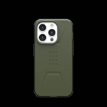 Urban Armor Gear Кейс UAG Civilian Magsafe за iPhone 15 Pro, зелен (KXG0074467)