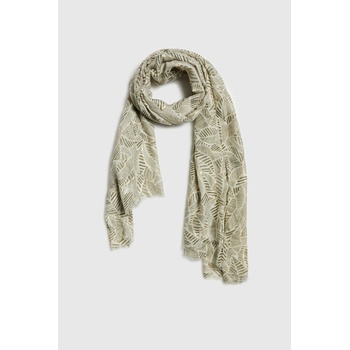 Moodo Щампован шал в маслинено Moodo Moodo | Zelen | ЖЕНИ | ЕДИН РАЗМЕР