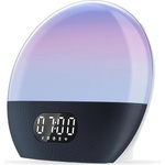 WiiM Smart будилник и колона с интернет радио и Alexa , светлинен индикатор за събуждане, зелен (WAKEUP-GREEN) Будилник