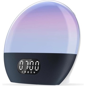 WiiM Smart будилник и колона с интернет радио и Alexa , светлинен индикатор за събуждане, зелен (WAKEUP-GREEN) Будилник